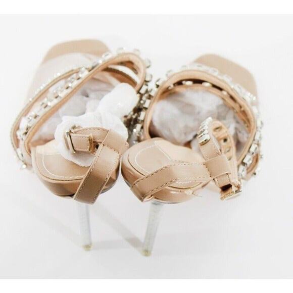 Women Sandals Mackin J Women's Open Toe Rhinestone Embossed Sandals Size 7 Multi - Picture 3 of 4